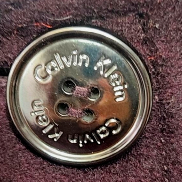 CALVIN KLEIN WOMENS COAT SIZE XS PURPLE COLR - Picture 7 of 14